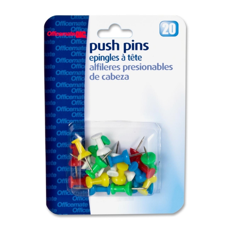 OIC Plastic Precision Push Pins 92600 OIC92600