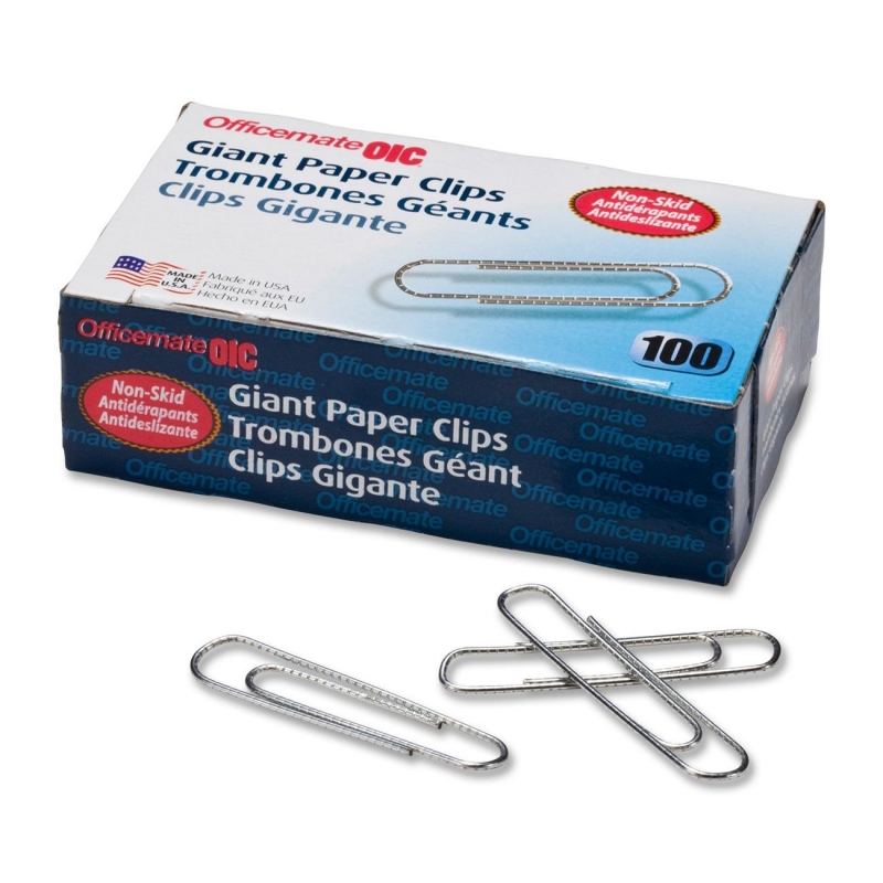 OIC Giant-size Non-skid Paper Clips 99915 OIC99915