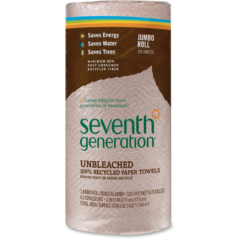 Seventh Generation 100% Recycled Paper Towel Rolls 13720 SEV13720