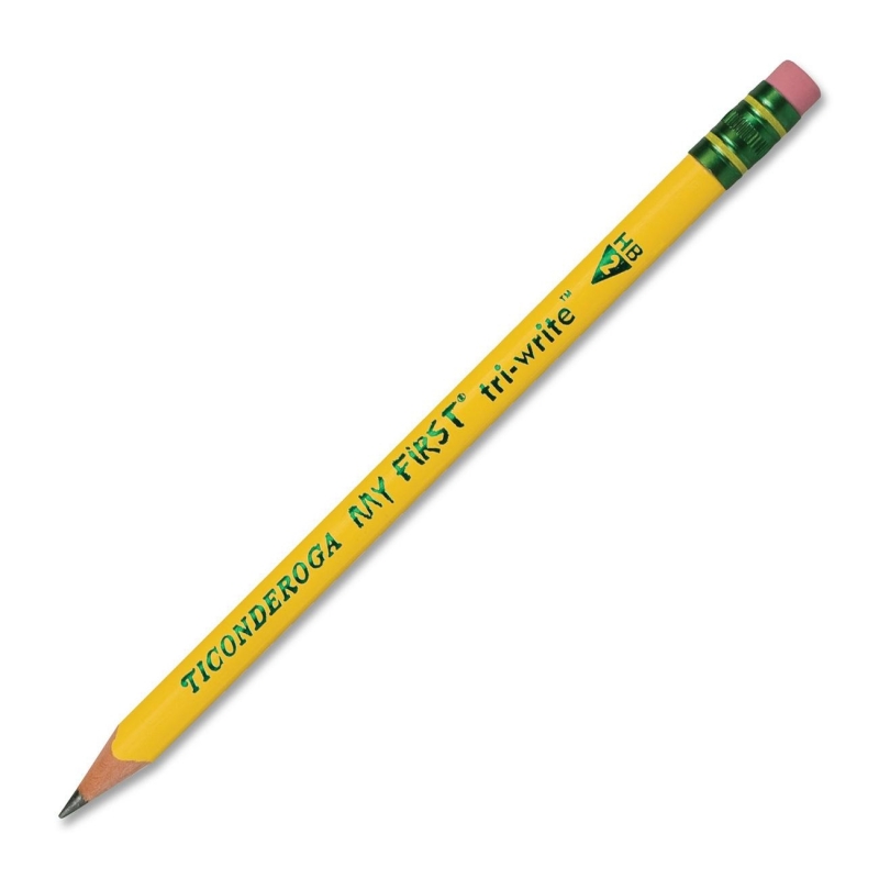 Ticonderoga Tri-Write Beginner No. 2 Pencils 13082 DIX13082