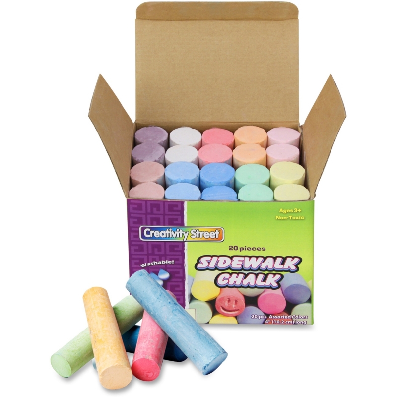 ChenilleKraft Reusable Tub Sidewalk Chalk 1700 CKC1700