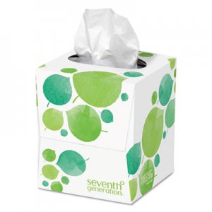 Seventh Generation 100% Recycled Facial Tissue, 2-Ply, White, 85 Sheets/Box SEV13719EA 13719