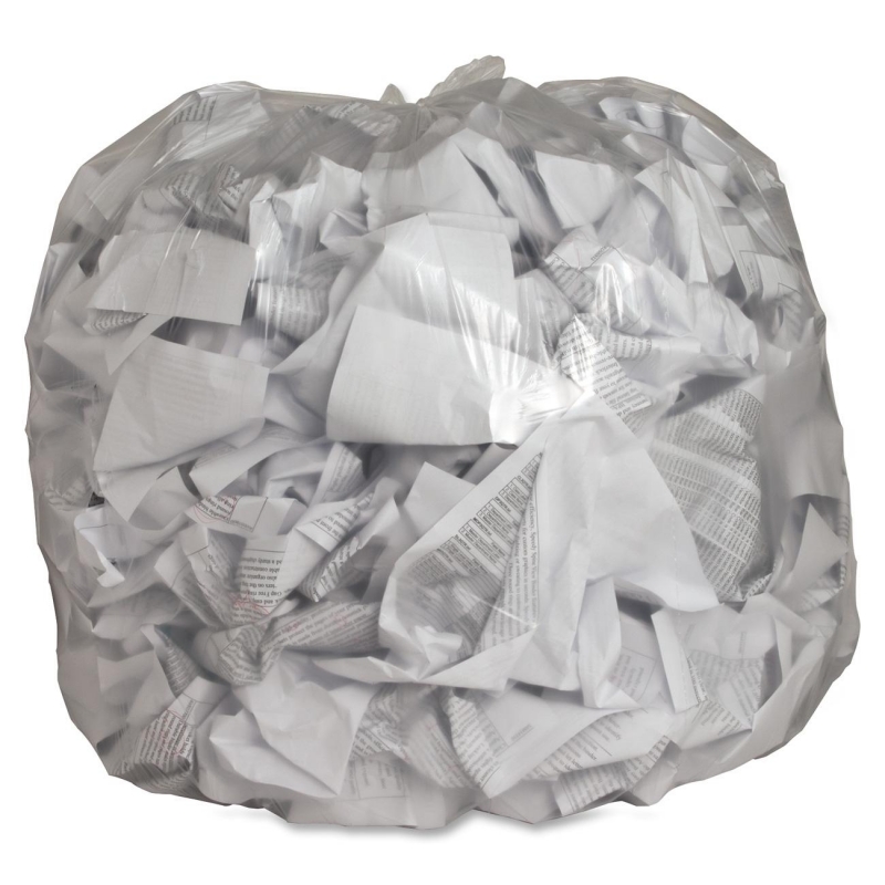 Genuine Joe Clear Trash Can Liners 01015 GJO01015