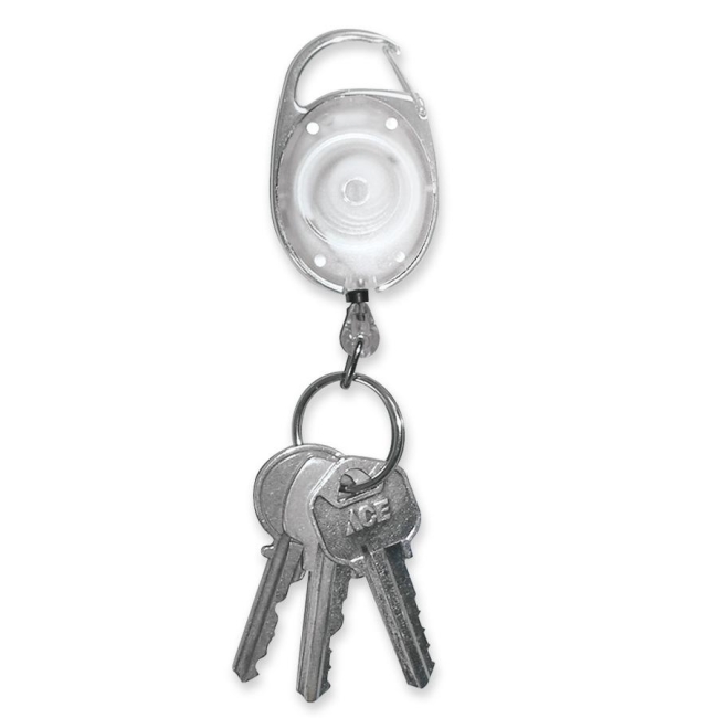 Tatco Reel Key Chain with Chrome Carabiner 58200 TCO58200