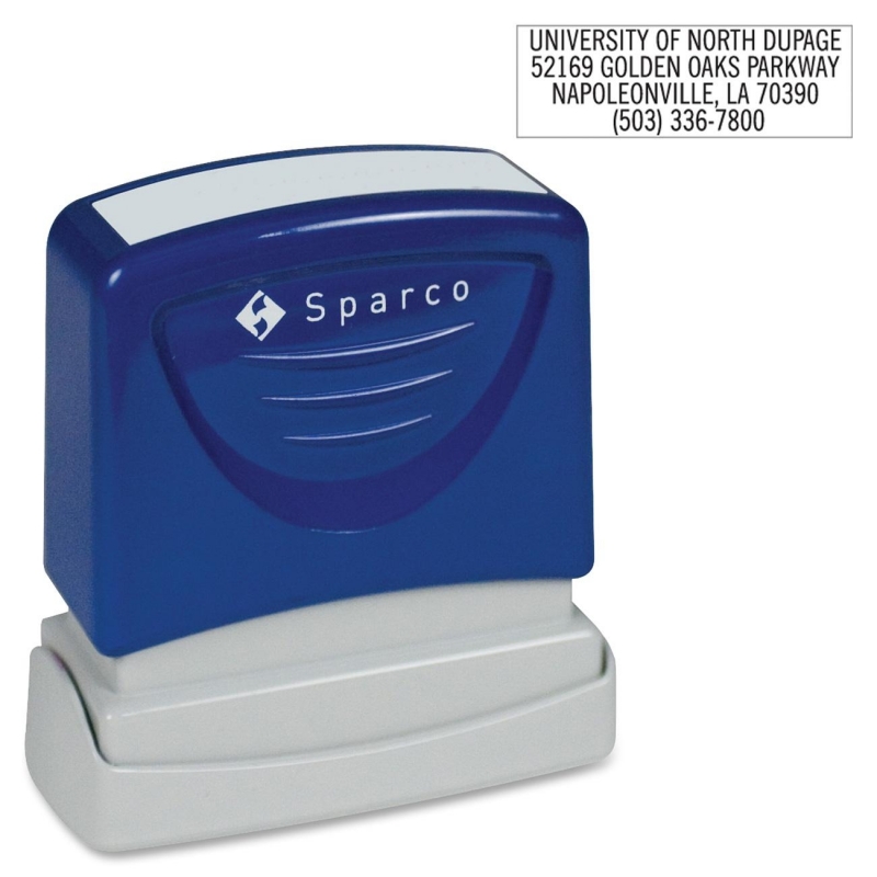 Sparco Return Address Stamp CS60458 SPRCS60458