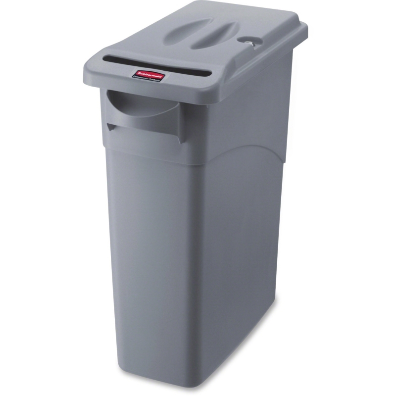 Rubbermaid Slim Jim Confidential Doc. Container 9W25LGY RCP9W25LGY