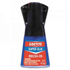 Loctite Super Glue Brush On, 0.17 oz, Dries Clear LOC1365734 1365734