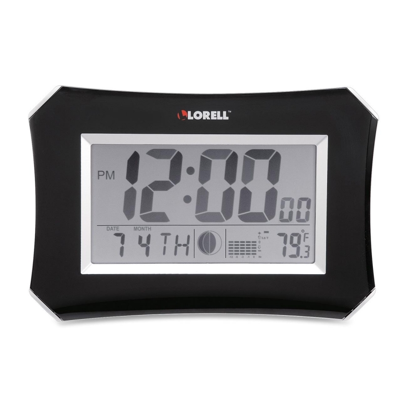 Lorell LCD Wall/Alarm Clock 60998 LLR60998