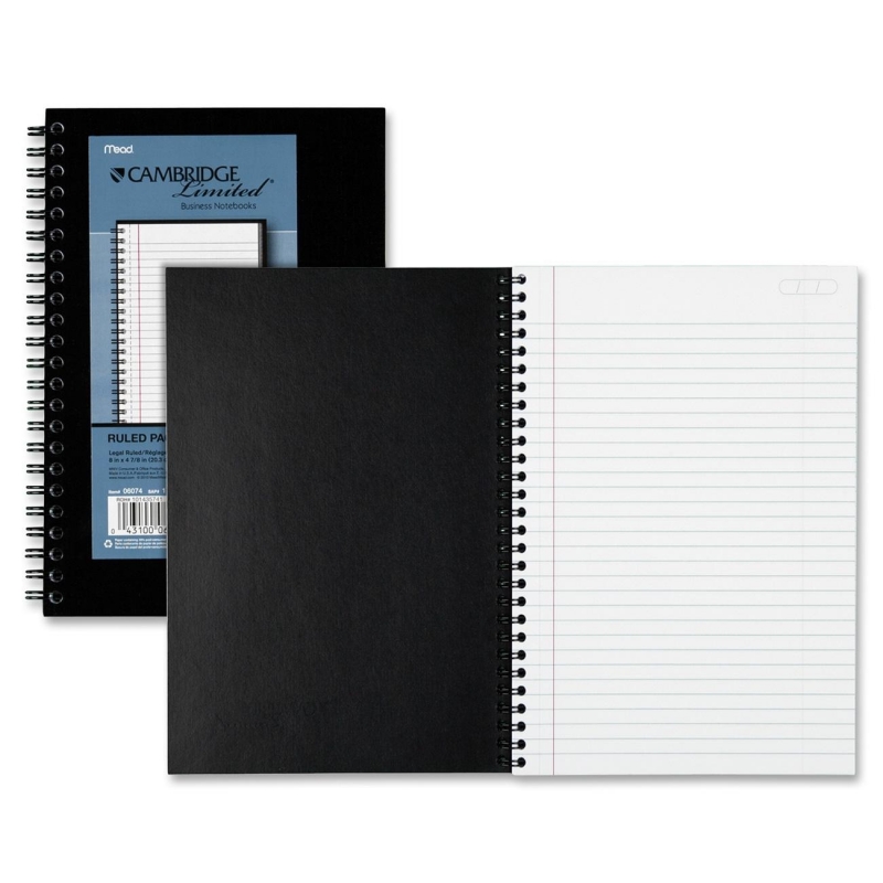 Mead Mead Cambridge 1-Subject Limited Business Notebook 06074 MEA06074