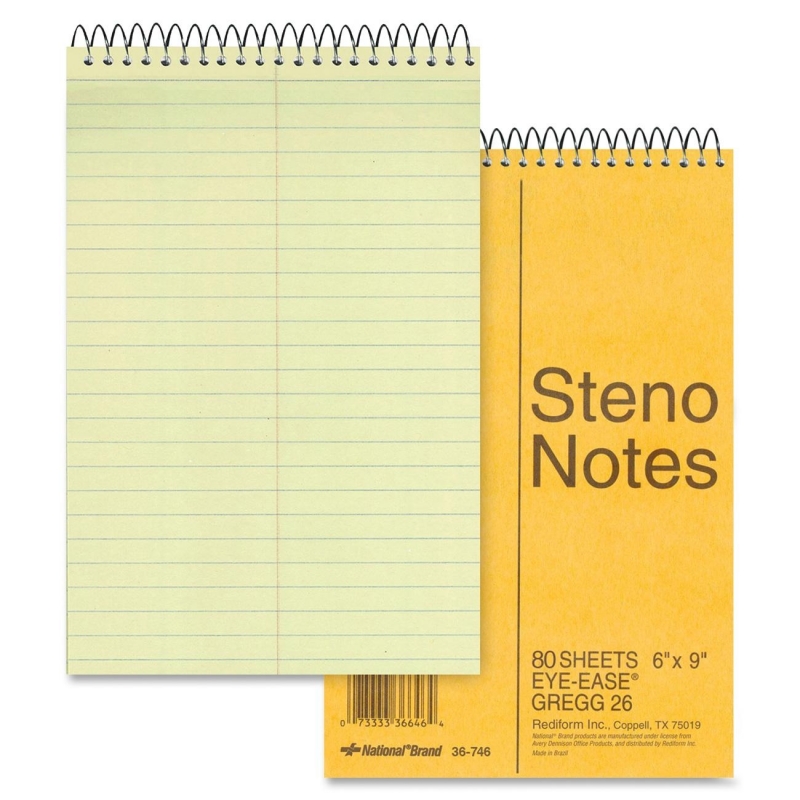Rediform Rediform National Steno Notebook 36746 RED36746