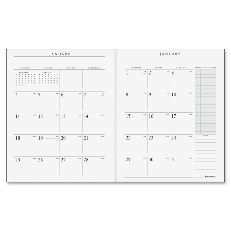 At-A-Glance At-A-Glance Executive Monthly Padfolio Refill 70-909-10 AAG7090910