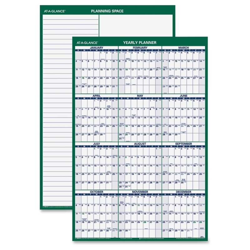 At-A-Glance At-A-Glance Vertical Wall Planner PM210-28 AAGPM21028