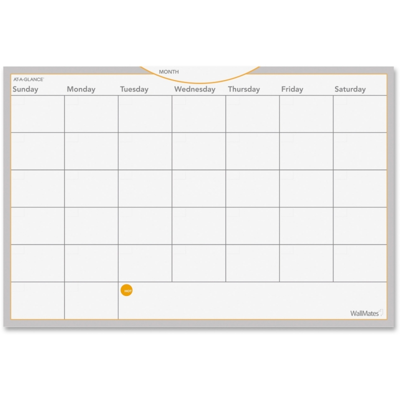 At-A-Glance At-A-Glance Wallmates Dry Erase Planning Surface AW402028 AAGAW402028