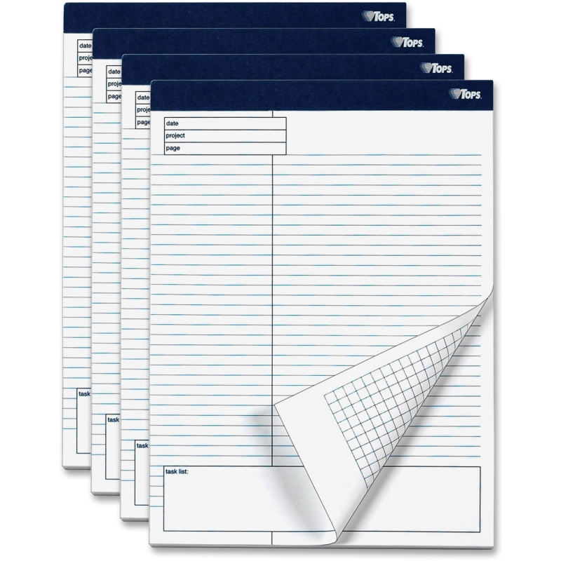 TOPS TOPS Project Planning Pad with Margin Task List 77102 TOP77102