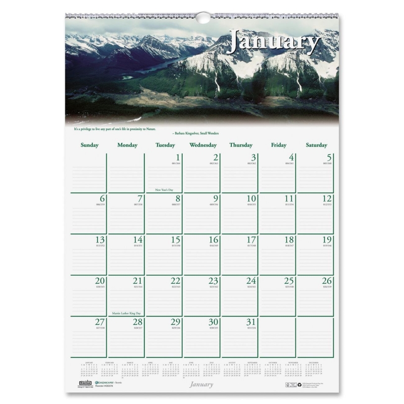 House of Doolittle Earthscapes Nature Wall Calendar 378 HOD378