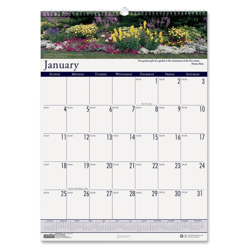 House of Doolittle Earthscapes Gardens Wall Calendar 303 HOD303