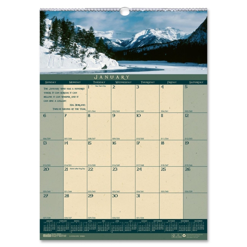 House of Doolittle Landscapes Wall Calendar 362 HOD362