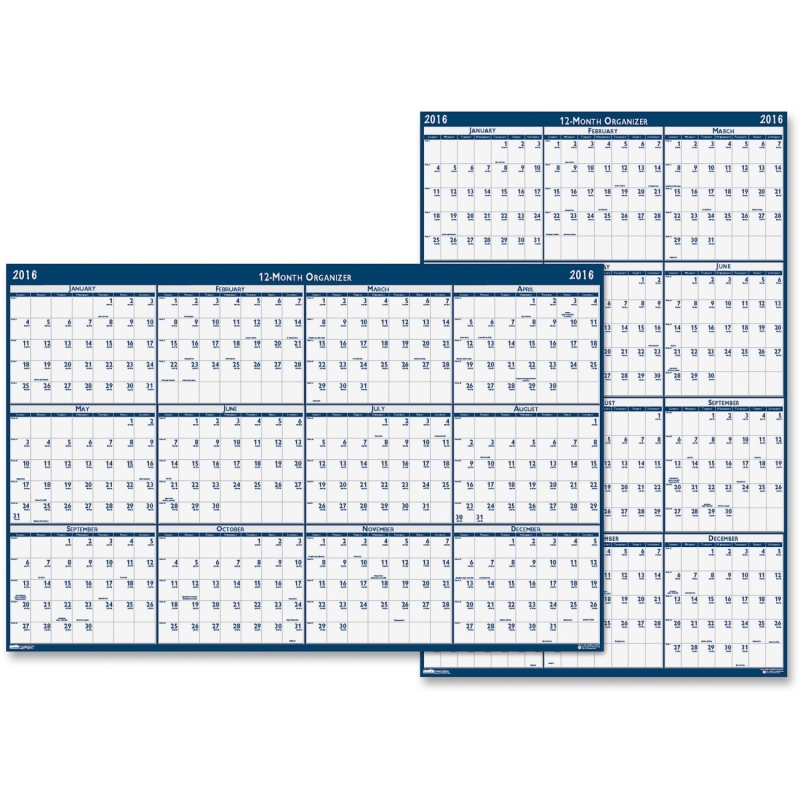 House of Doolittle Horizontal Wall Planner 3962 HOD3962