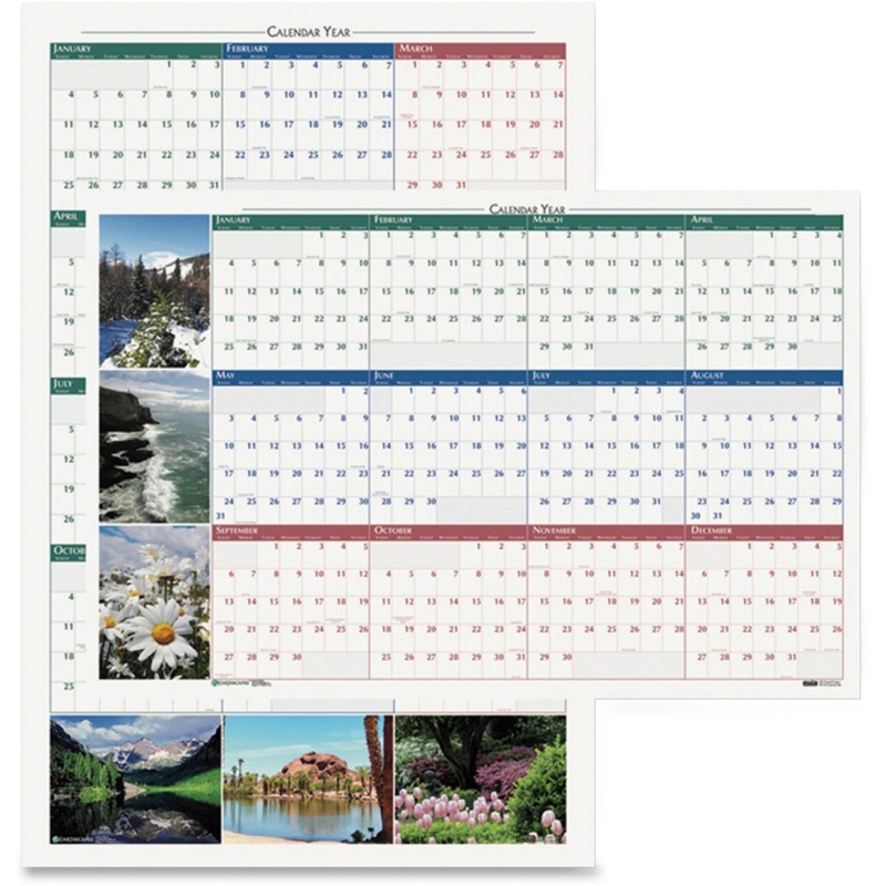 House of Doolittle Earthscapes Reversible Wall Calendar 3931 HOD3931