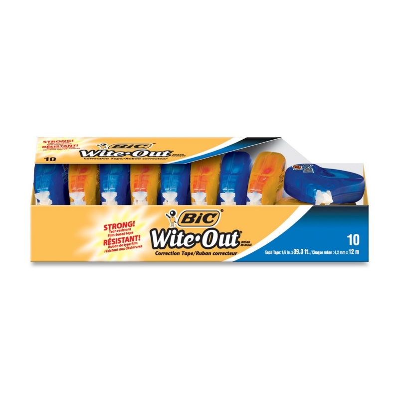 BIC Wite-Out Correction Tape WOTAP10 BICWOTAP10