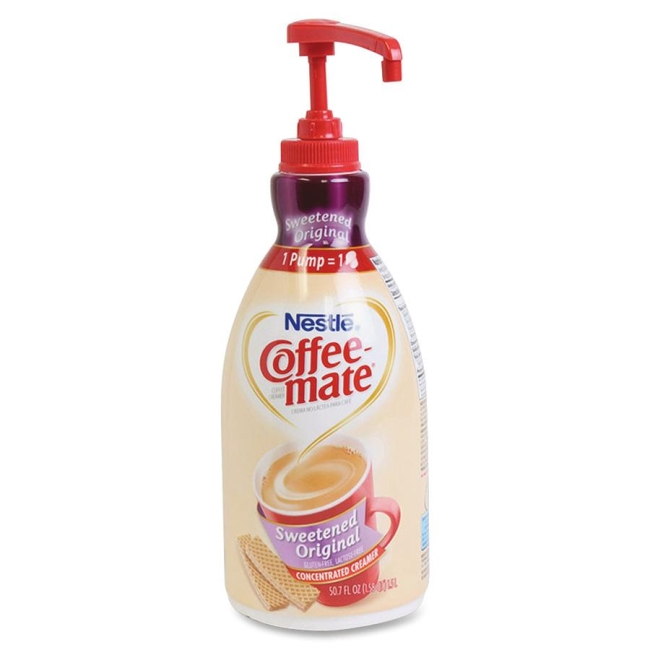 Nestle Professional Coffee-Mate Liquid Pump Bottle 13799 NES13799 00050000137992