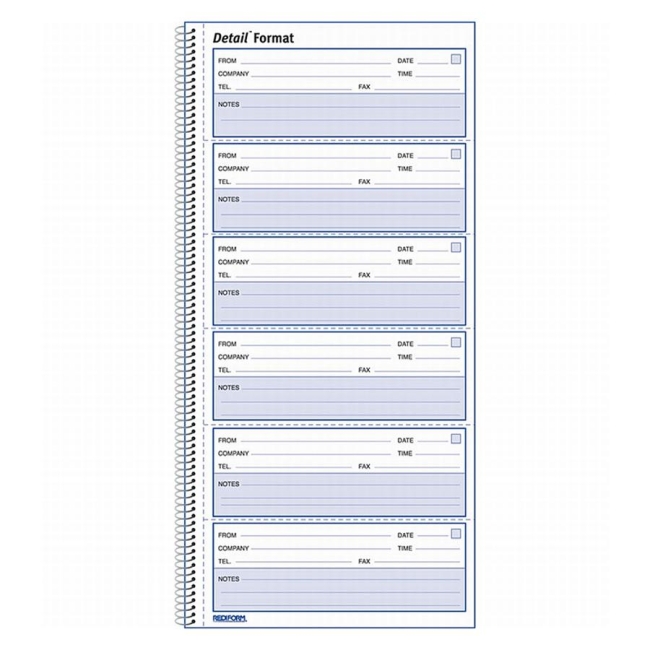 Rediform Rediform Voice Mail Log Book 51113 RED51113