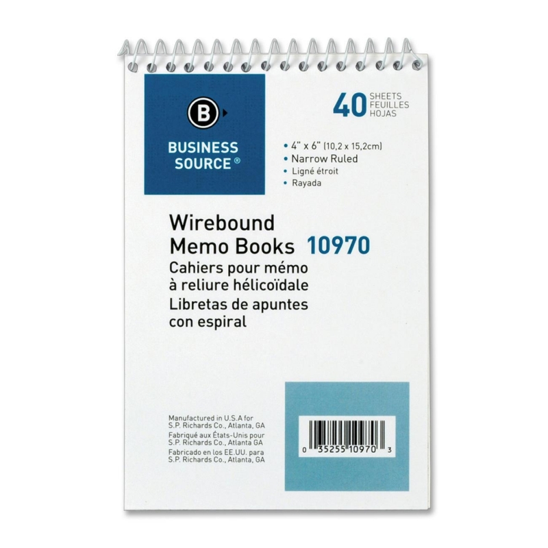 Business Source Memo Book 10970 BSN10970