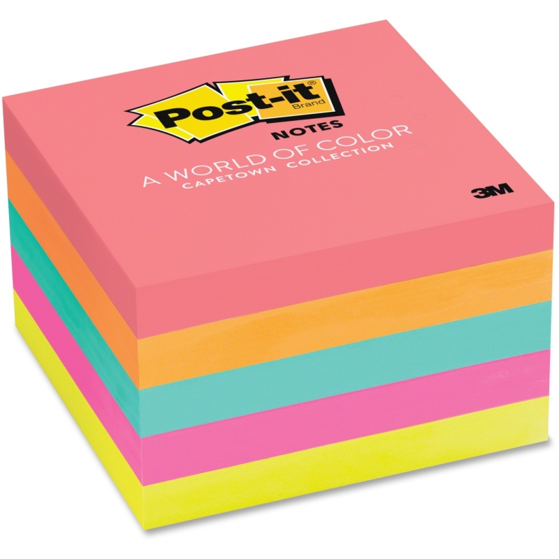 Post-it Post-it Cape Town Notes 654-5PK MMM6545PK