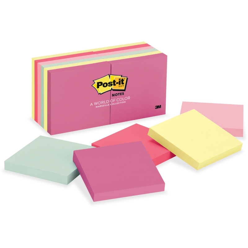 Post-it Post-it Marseille Notes 654-AST MMM654AST