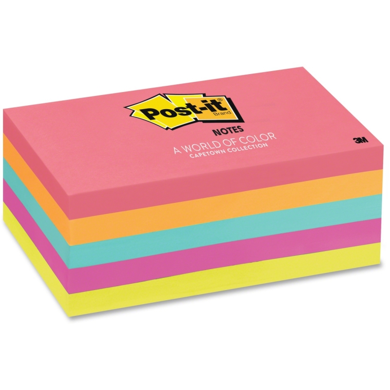 Post-it Post-it Cape Town Notes 655-5PK MMM6555PK