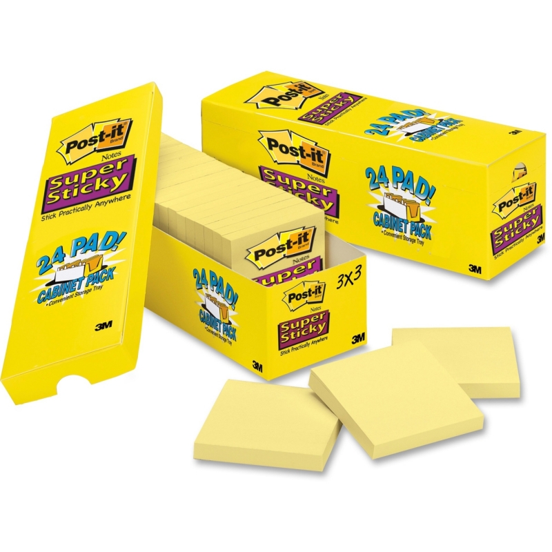 Post-it Post-it Super Sticky Note Office Pack 654-24SSCP MMM65424SSCP