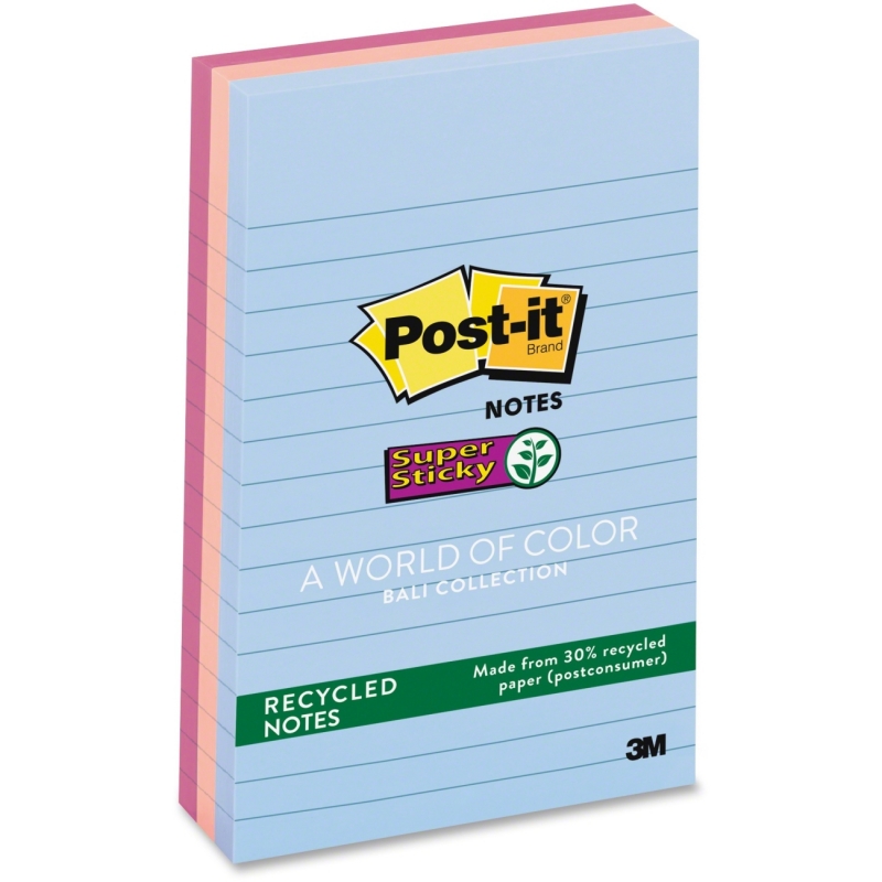 Post-it Post-it Super Sticky Bali Notes 660-3SSNRP MMM6603SSNRP