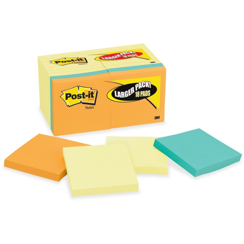 Post-it Post-it Post-it Notes Value Pack 654-14-4B MMM654144B