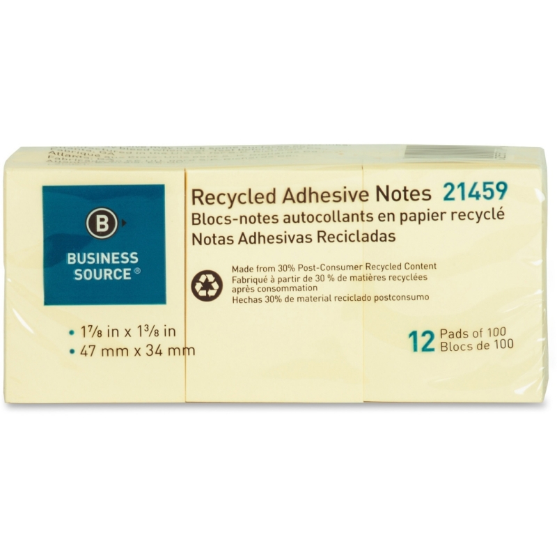 Business Source Adhesive Note 21459 BSN21459