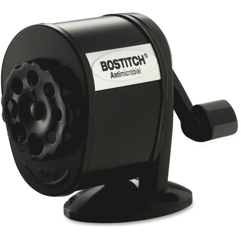 Stanley Bostitch Bostitch Antimicrobial Manual Pencil Sharpener MPS1-BLK BOSMPS1BLK