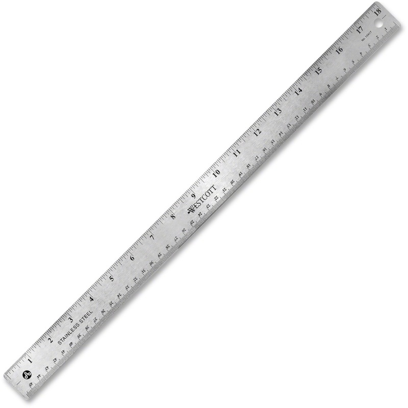 Westcott Westcott Stainless Steel Ruler 10417 ACM10417