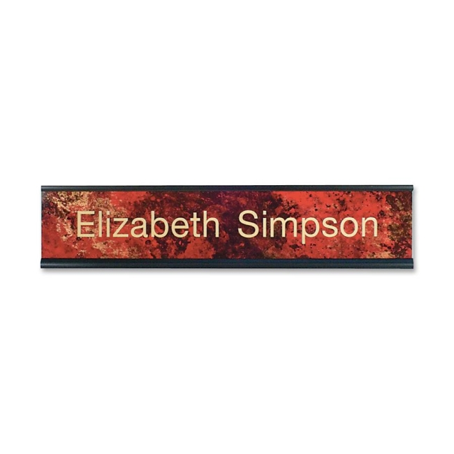 Xstamper Standard Aluminum Desk Sign K37 XSTK37