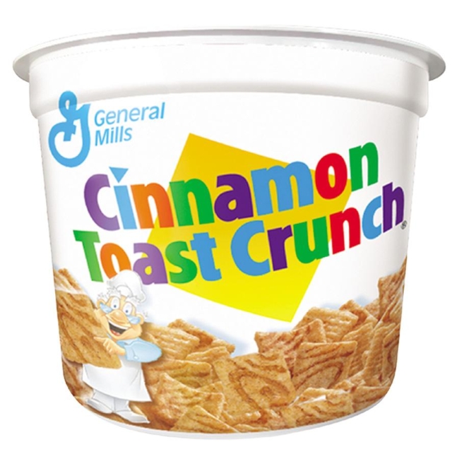 Advantus Advantus Cinnamon Toast Crunch Cereal-In-A-Cup SN13897 AVTSN13897