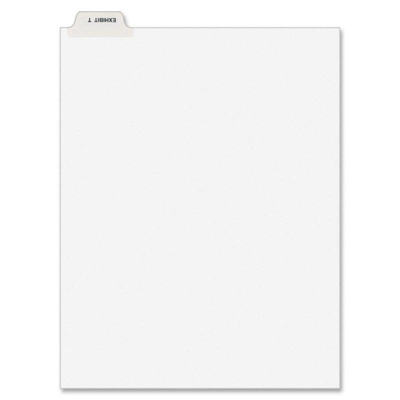 Avery Individual Bottom Tab Legal Exhibit Dividers 12393 AVE12393
