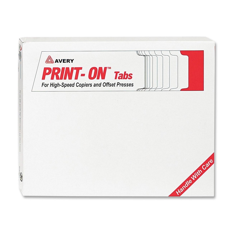 Avery 3-Hole Punched Copier Tabs 20416 AVE20416