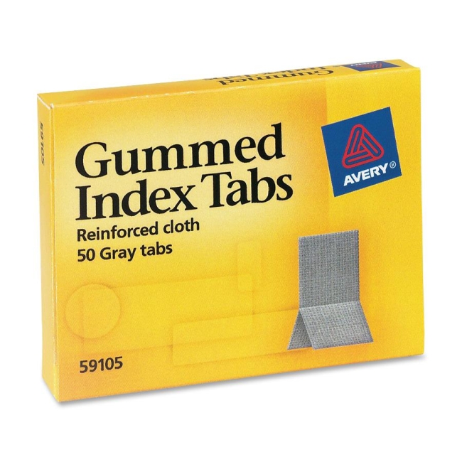 Avery Reinforced Cloth Gummed Index Tab 59105 AVE59105