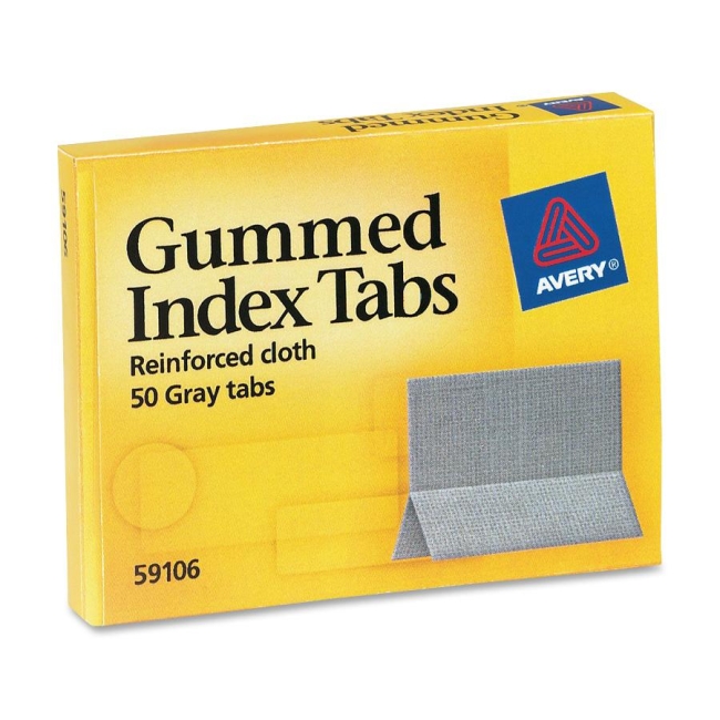 Avery Reinforced Cloth Gummed Index Tab 59106 AVE59106