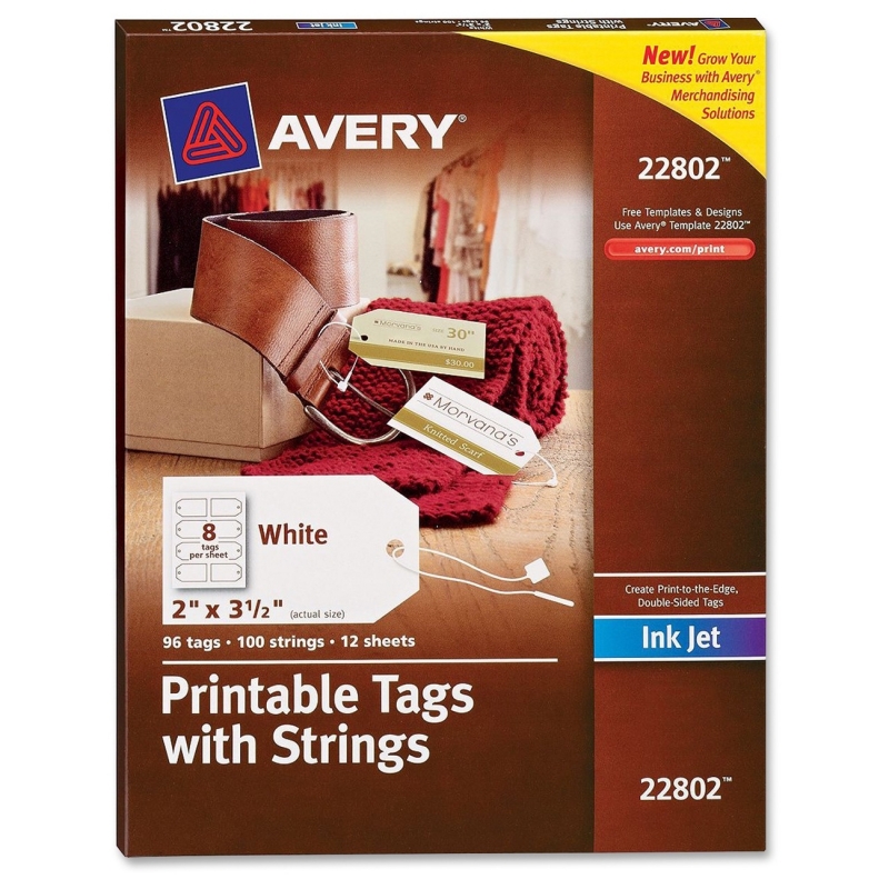 Avery Printable Marking Tag 22802 AVE22802