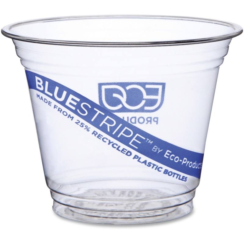 Eco-Products Eco-Products BlueStripe Cold Cups EPCR9 ECOEPCR9