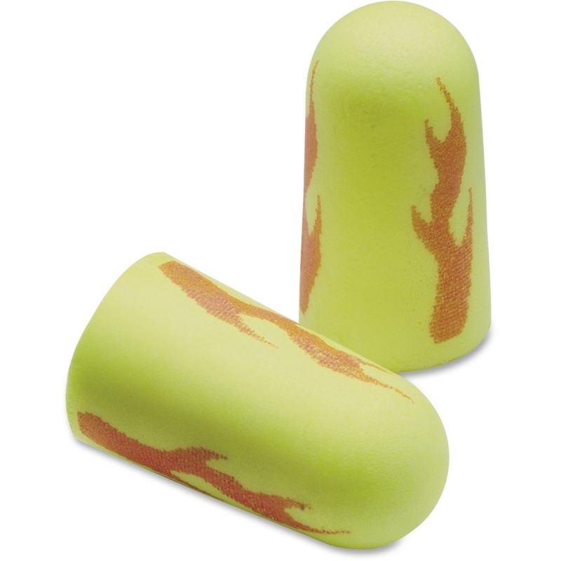 3M E-A-Rsoft Yellow Neons Blasts Earplugs 3121252 MMM3121252