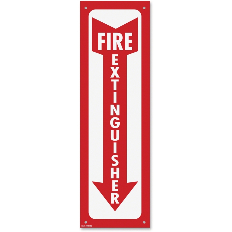 COSCO Fire Extinguisher Sign 098063 COS098063