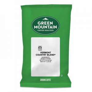 Green Mountain Coffee Vermont Country Blend Coffee Fraction Packs, 2.2oz, 100/Carton GMT4162 4162