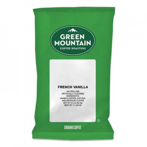 Green Mountain Coffee French Vanilla Coffee Fraction Packs, 2.2oz, 50/Carton GMT4732 4732