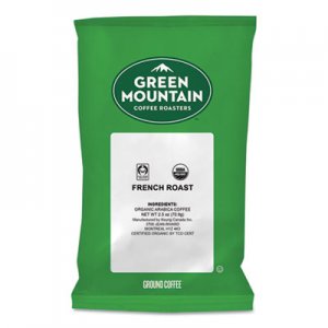 Green Mountain Coffee French Roast Coffee Fraction Packs, 2.2oz, 50/Carton GMT4441 4441
