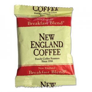 New England Coffee Coffee Portion Packs, Breakfast Blend, 2.5 oz Pack, 24/Box NCF026260 026260